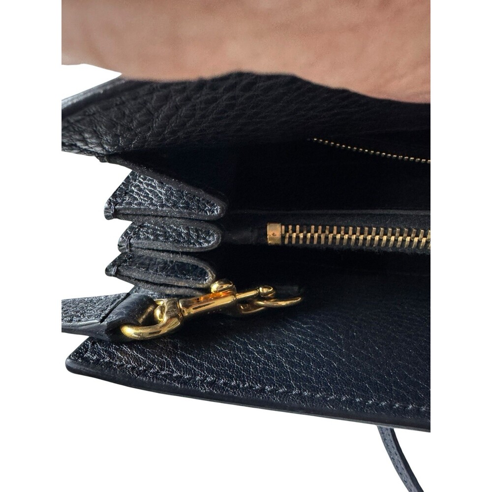 Saint Laurent Marine Blue Grained leather Sac De Jour Small handbag bag - Picture 10 of 16
